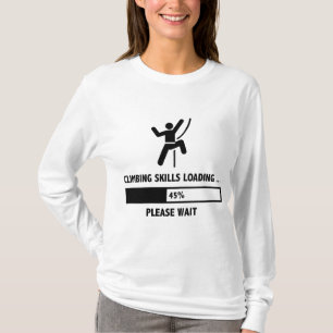 T-shirt Compétences Escalades Chargement