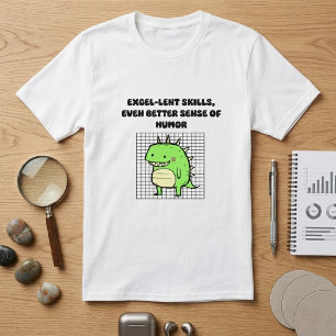 T-shirt Compétences Excellentes, Humour Spirituel Concepti