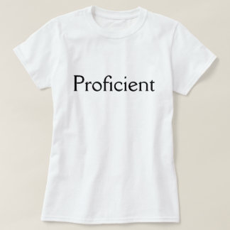 T-shirt compétent