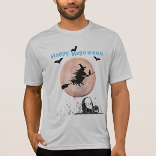 T-shirt Compétiteur Halloween Sport-Tek Silver