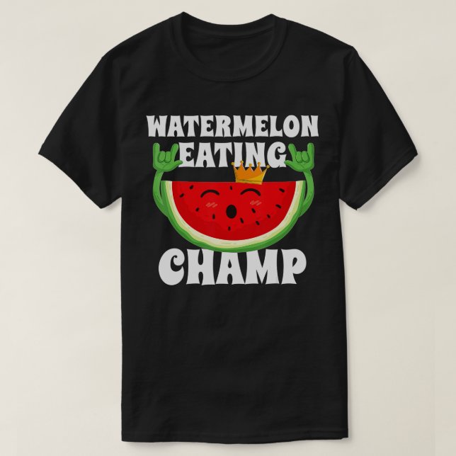 T-shirt Compétition de Champ Melon de Watermelon (Design devant)