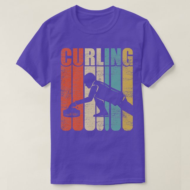 T-shirt Compétition de curling (Design devant)