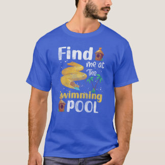 T-shirt Compétition d'eau de natation Famille de sport de