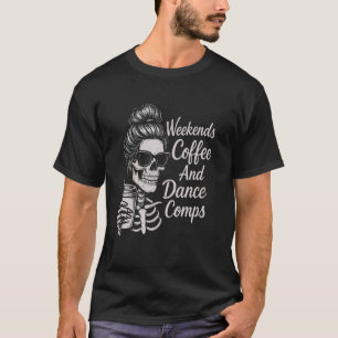 T-shirt Compétitions de danse du week-end pour femmes dans