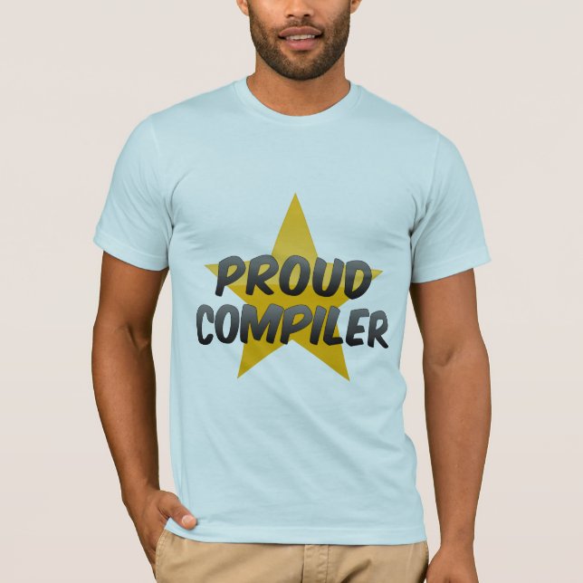 T-shirt Compilateur fier (Devant)