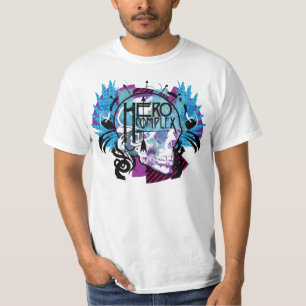 T-shirt complexe d'illustration de vecteur de