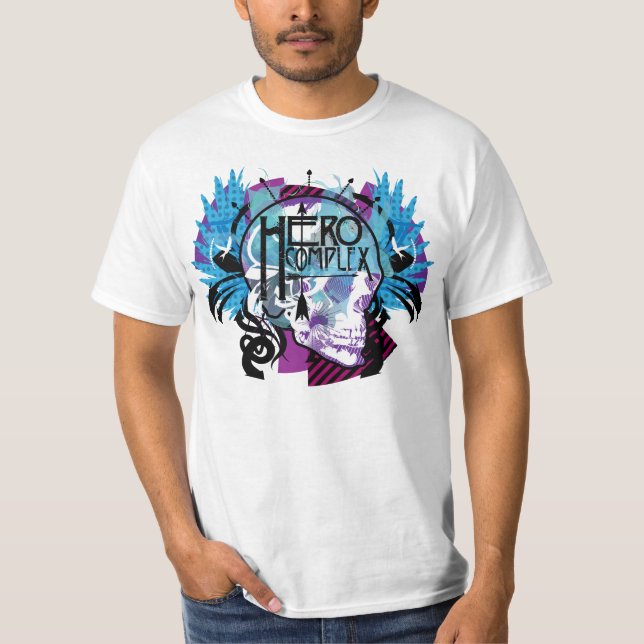 T-shirt complexe d'illustration de vecteur de (Devant)