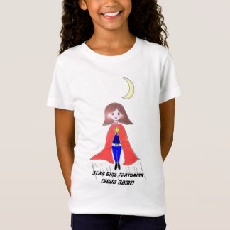 T-Shirt Comporter de fille d'étoile [votre nom]
