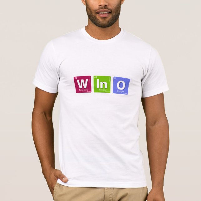 T-shirt Composé de Wino (Devant)