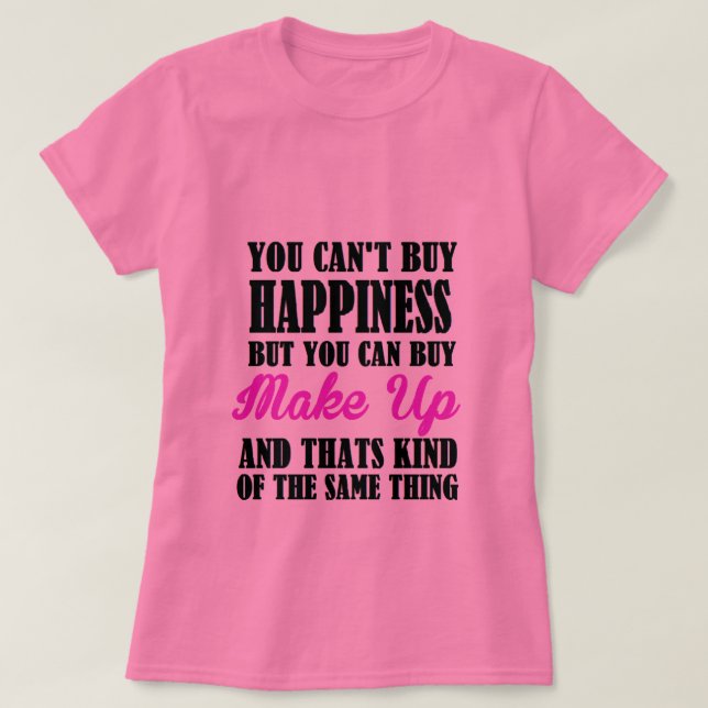 T-shirt composez le =happiness (Design devant)