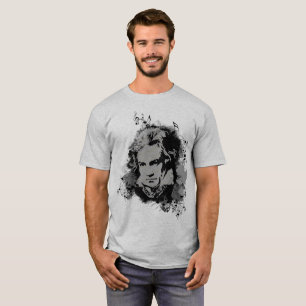 T-shirt Compositeur allemand Beethoven musique classique