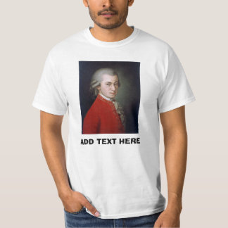 T-shirt Compositeur de musique, ajouter du texte,