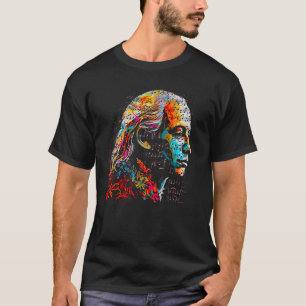 T-shirt Compositeur de musique Art Antonio Vivaldi