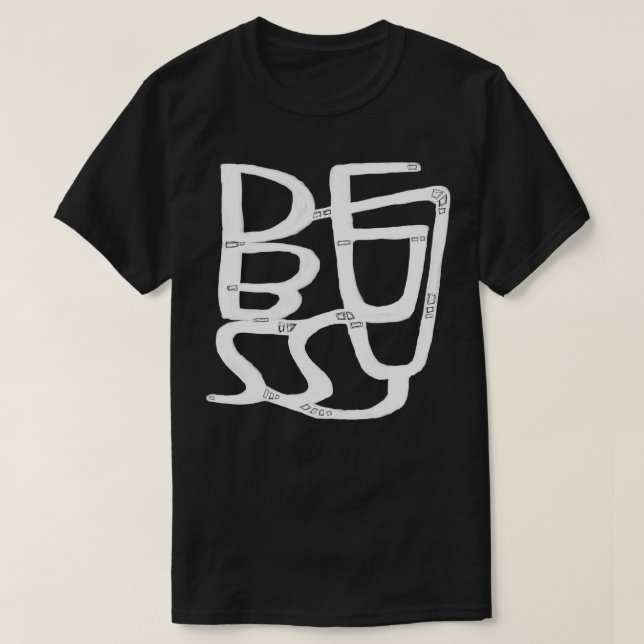 T-shirt Compositeur français Claude Debussy (Design devant)