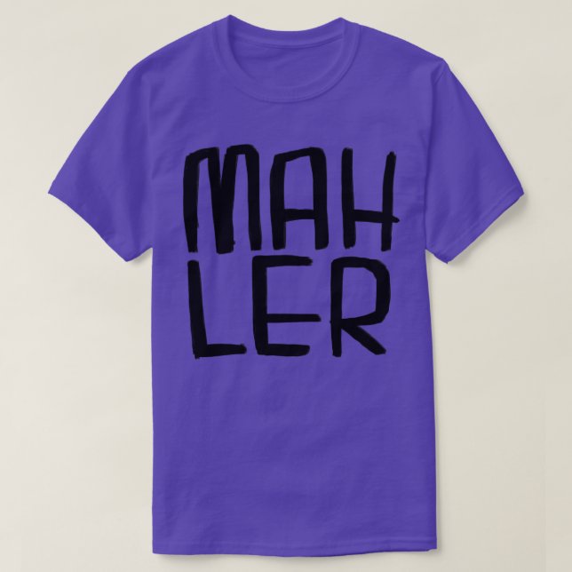 T-shirt Compositeur Mahler (Design devant)