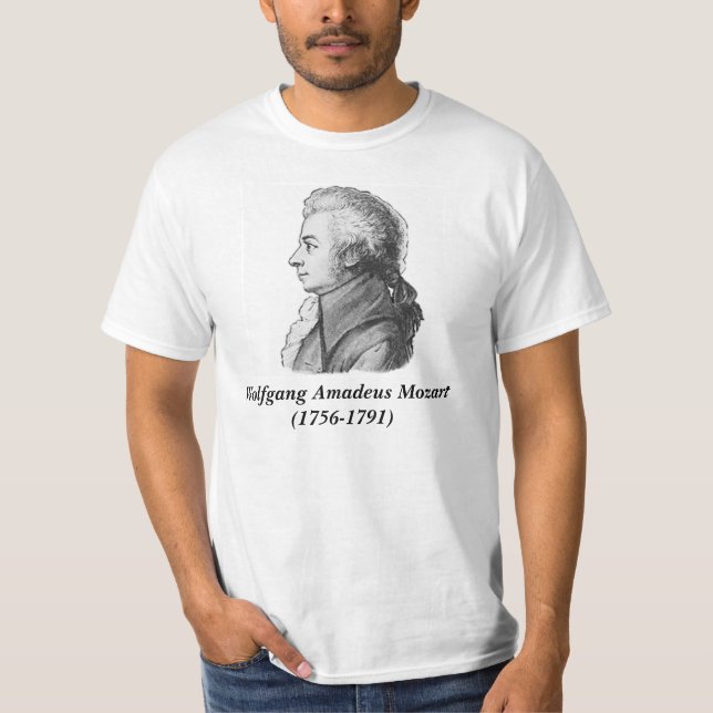 T-shirt Compositeur - Mozart (Devant)