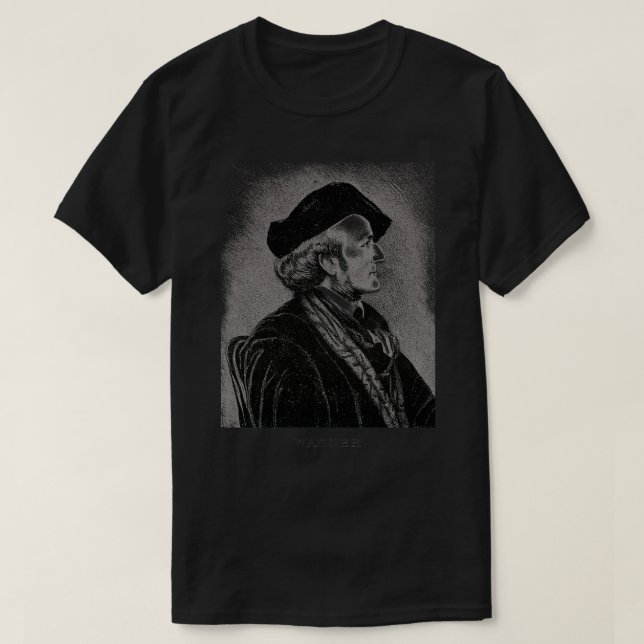 T-shirt Compositeur Richard Wagner (Design devant)