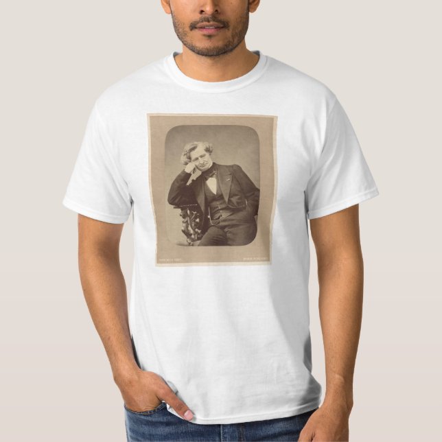 T-shirt Compositeur romantique français Hector Berlioz (Devant)