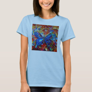 T-shirt Composition… 2006, huile en papillon sur la toil