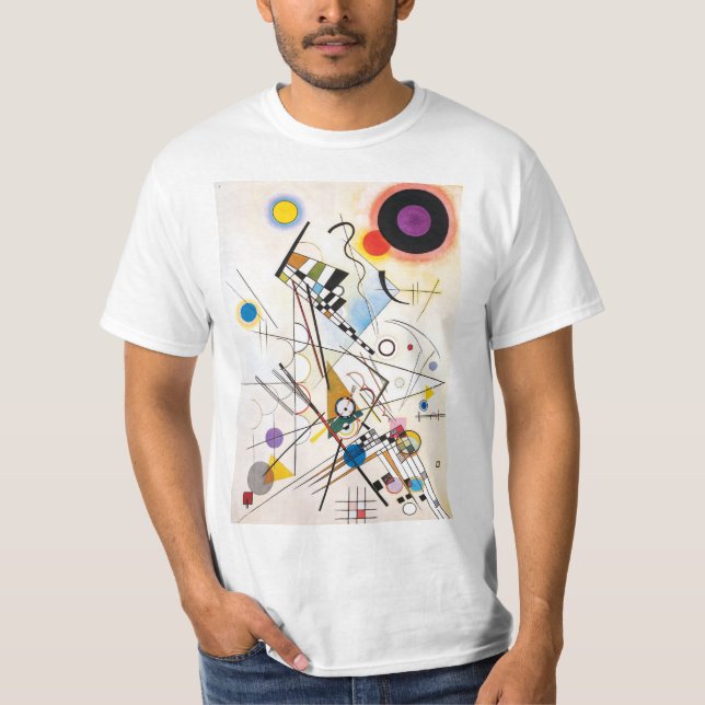 T-shirt Composition 8 | Kandinsky | (Devant)