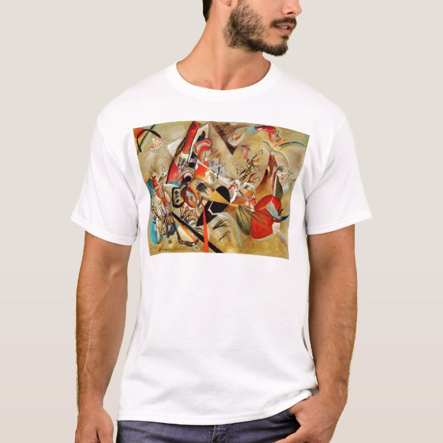 T-shirt Composition Abstraite de Kandinsky (Devant)