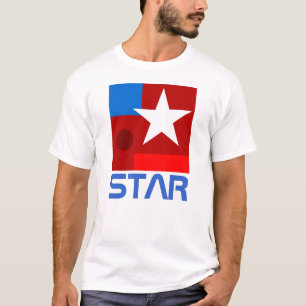 T-shirt Composition abstraite White Star