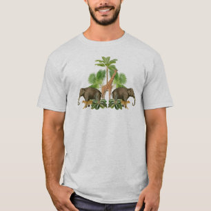 T-shirt Composition des animaux tropicaux mignons