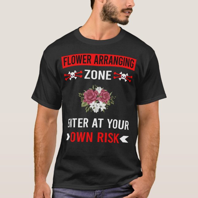 T-shirt Composition Florale Arrangement Décoration Florale (Devant)