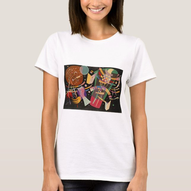 T-shirt Composition Kandinsky 10 Peinture Abstraite (Devant)
