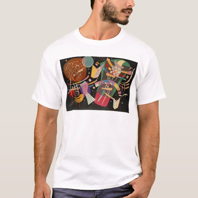 T-shirt Composition Kandinsky X Oeuvre Abstraite (Devant)