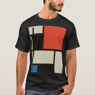 T-shirt Composition mondrienne Art moderne de la peinture