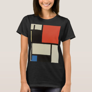 T-shirt Composition mondrienne Art moderne de la peinture 