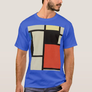 T-shirt Composition mondrienne Art moderne de la peinture