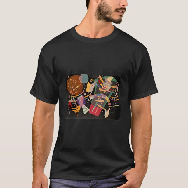 T-shirt Composition X Par Wassily Kandinsky (Devant)
