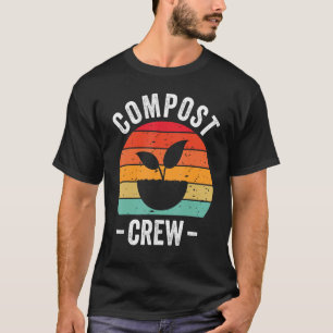 T-shirt Compost Crew Expert Compostage Compostage Worms Lo