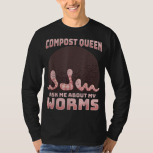 T-shirt Compost et ver de terre de Lumbricidae