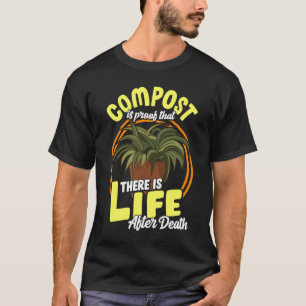 T-shirt Compostage de jardin La vie après la mort