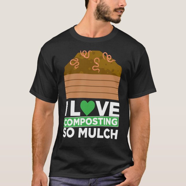 T-shirt Compostage Pour Compost Gardener Compostage (Devant)