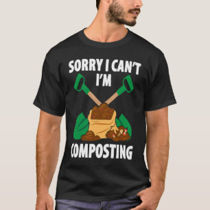 T-shirt Compostage Pour Compost Gardener Compostage