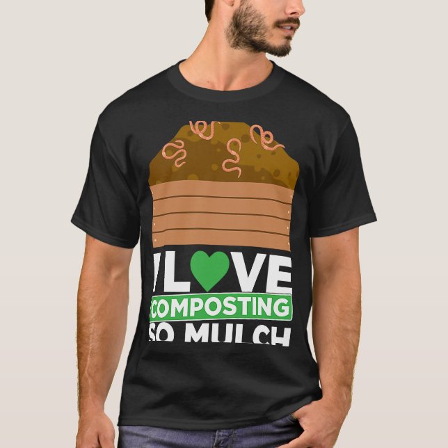 T-shirt Compostage Pour Compost Gardener Compostage (Devant)