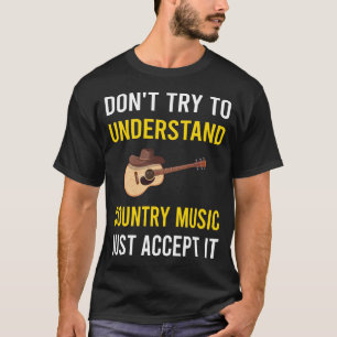 T-shirt Comprendre la musique country