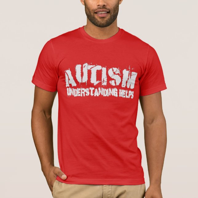 T-shirt comprendre l'autisme aide (Devant)