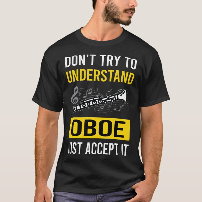 T-shirt Comprendre le hautbois (Devant)