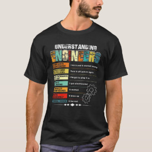 T-shirt Comprendre les ingénieurs Drôle Ingénieurs électri