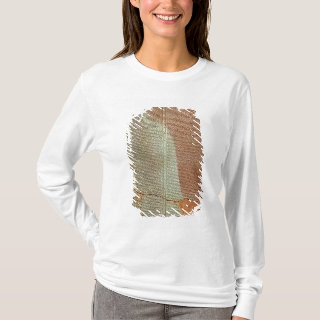 T-shirt Comprimé avec l'histoire du Roi Sargon II (Devant)