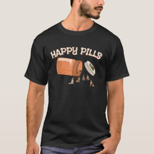 T-shirt Comprimés Joyeux Berger Allemand Chien Canin