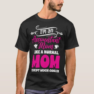 T-shirt Comptabilisation Motherhood Best Maman Ever Compta