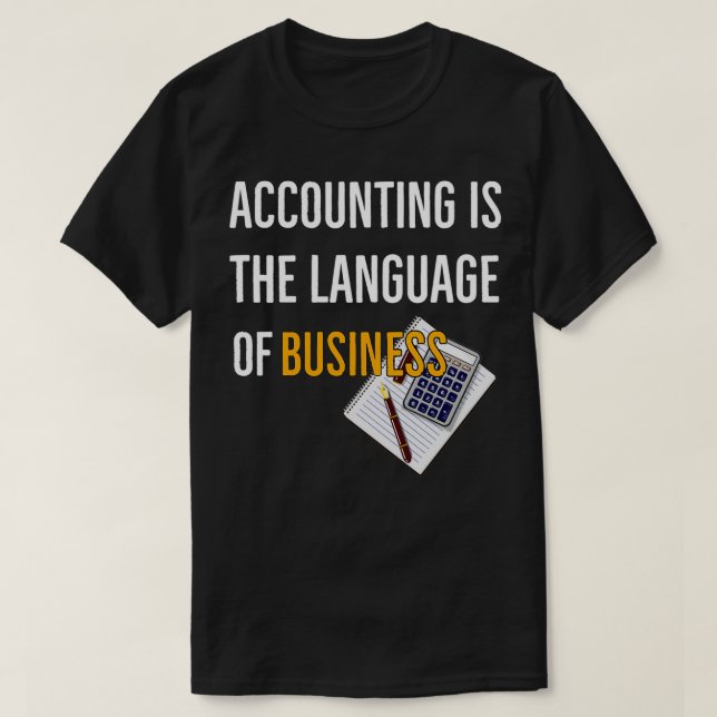 T-shirt Comptabilité 27 (Design devant)