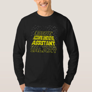 T-shirt Comptabilité Assistant administratif Cool Galaxy J