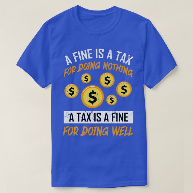 T-shirt Comptabilité fiscale Humour CPA Tax Advisor Conser (Design devant)